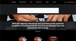Desktop Screenshot of localracing.nascar.com
