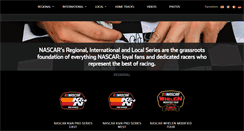 Desktop Screenshot of hometracks.nascar.com